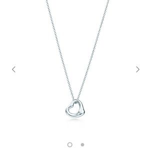 Tiffany Necklace- Elsa Peretti Open Heart Pendant
